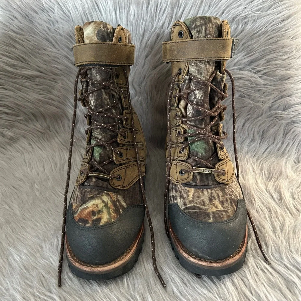 Irish Setter By Red Wing Shoe Company Camo Boots Mens‎ Size 9 D Lace Up Shoes
